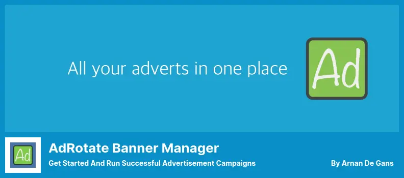 AdRotate Banner Manager Plugin - Get Started and Run Successful Advertisement Campaigns