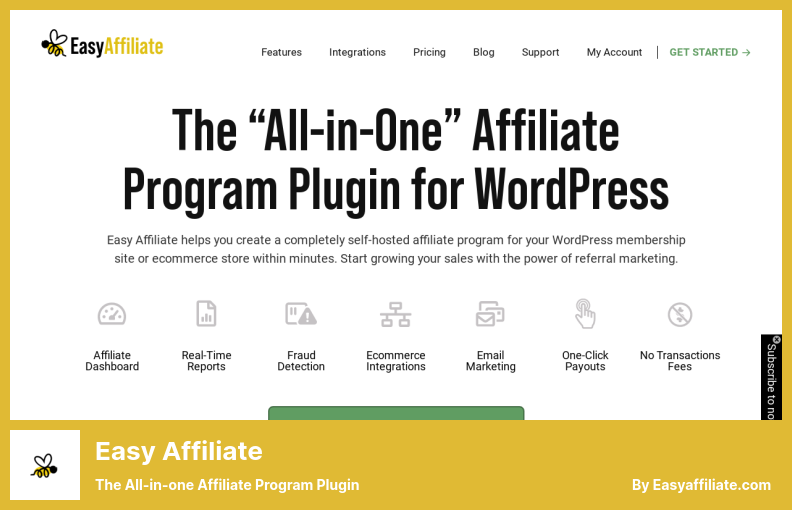 Easy Affiliate Plugin - The All-in-one Affiliate Program Plugin