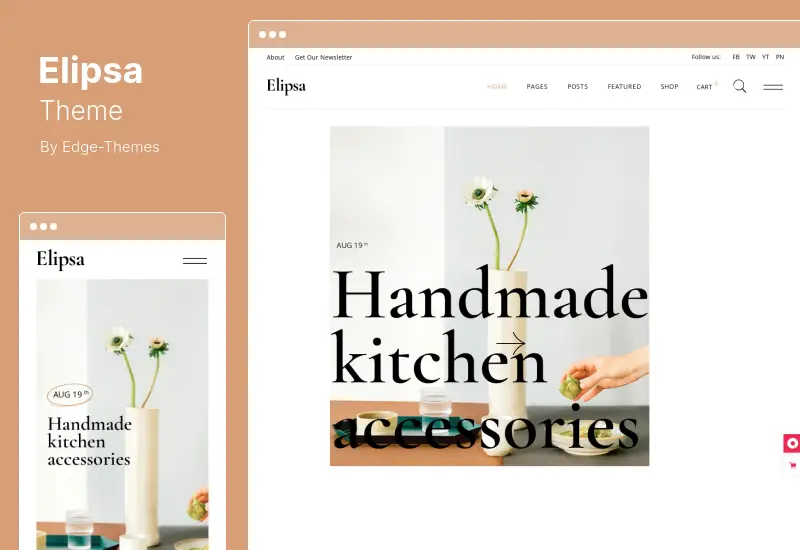 Elipsa Theme - Creative Magazine WordPress Theme