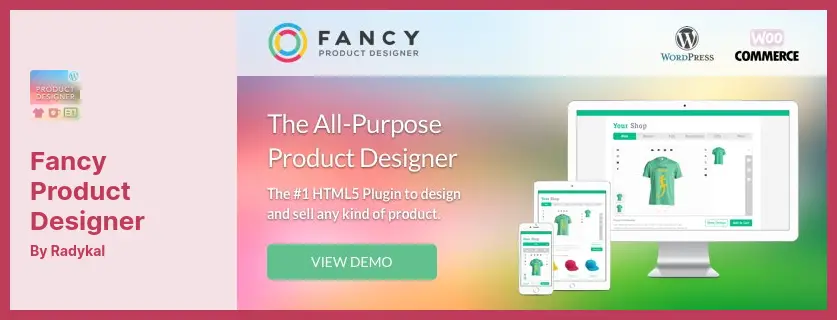 Fancy Product Designer Plugin - Designing Products With All Purposes in Mind Plugin
