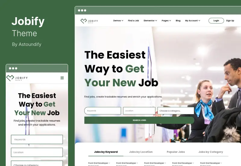 Jobify Theme - Job Board WordPress Theme