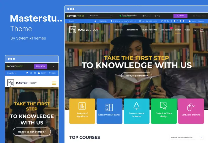 Masterstudy Theme - Education WordPress Theme