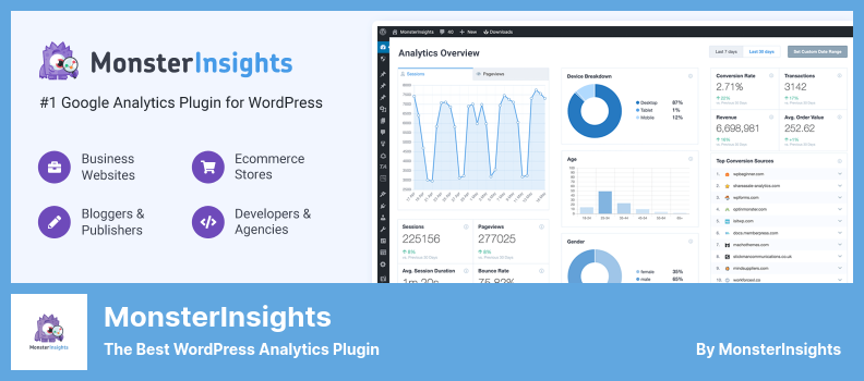 MonsterInsights Plugin - The Best WordPress Analytics Plugin