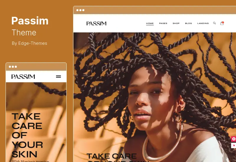 Passim Theme - Beauty and Cosmetics WordPress Theme