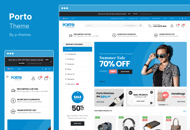 Porto Theme - Multipurpose & WooCommerce Theme