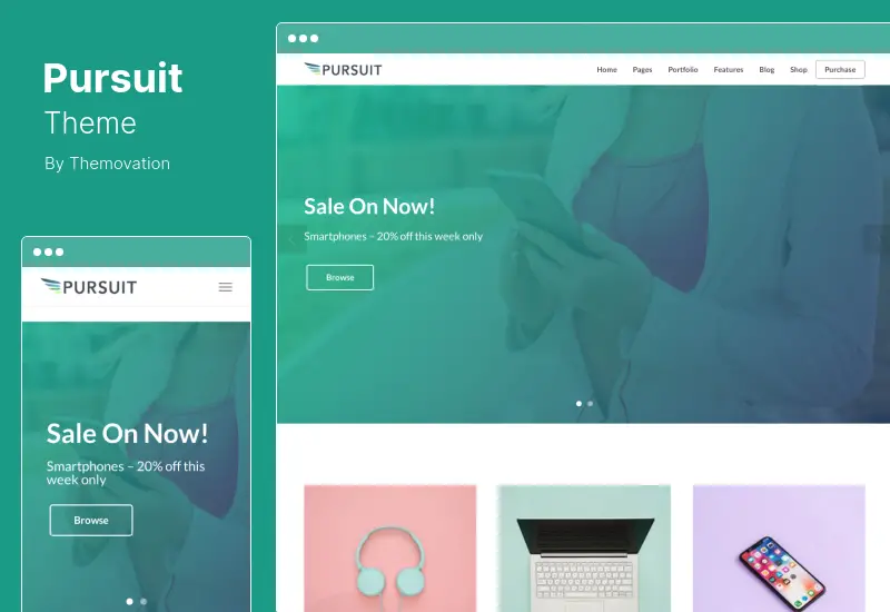 Pursuit Theme - A Flexible App & Cloud Software Theme