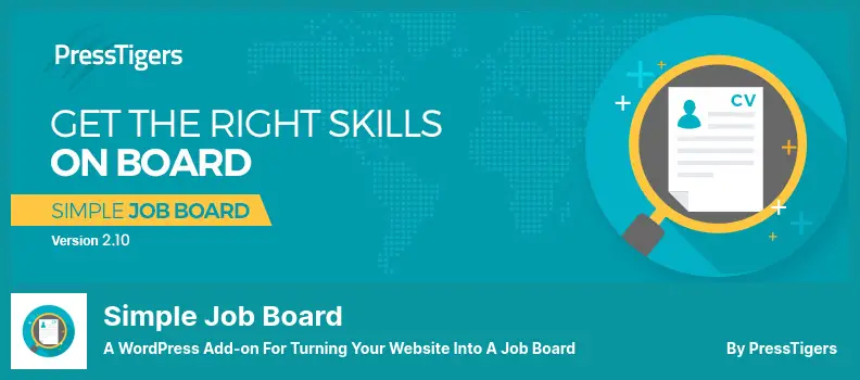 Simple Job Board Plugin - a WordPress Add-on for Turning Your Website Into a Job Board