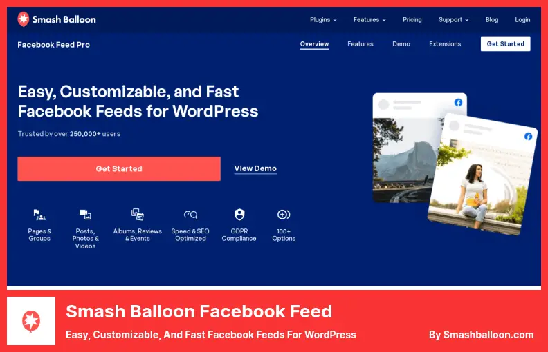 Smash Balloon Facebook Feed Plugin - Easy, Customizable, and Fast Facebook Feeds for WordPress