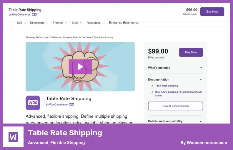 Table Rate Shipping Plugin - Advanced, Flexible Shipping