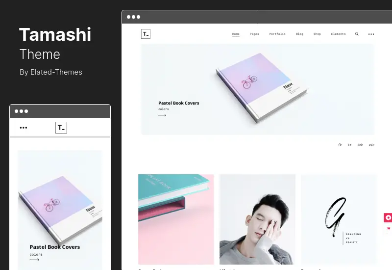 Tamashi Theme - Portfolio WordPress Theme