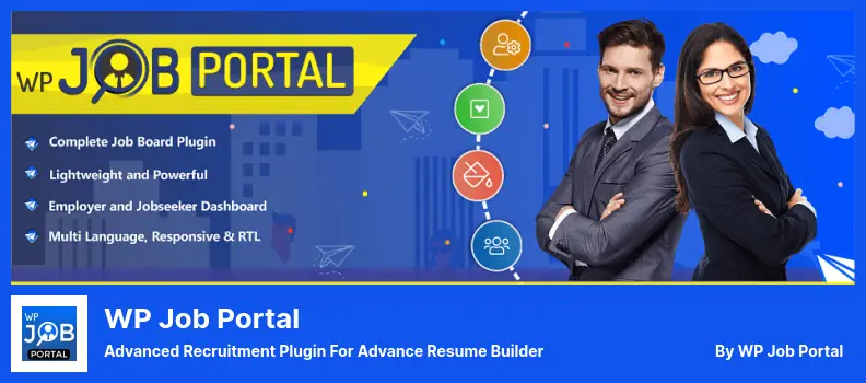 WP Job Portal Plugin - Advanced Recruitment Plugin for Advance Resume Builder