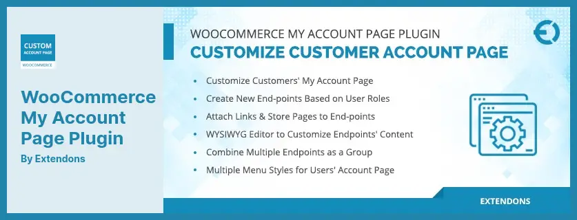WooCommerce My Account Page Plugin - Edit & Customize Account Page