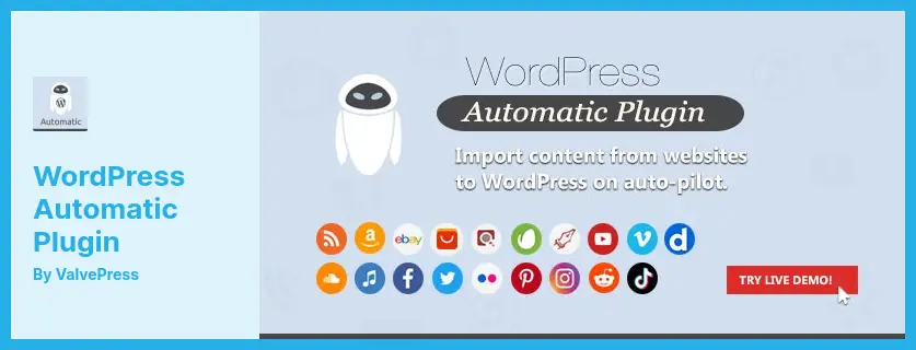 WordPress Automatic Plugin - Posts From Almost Any Website to WordPress Automatically
