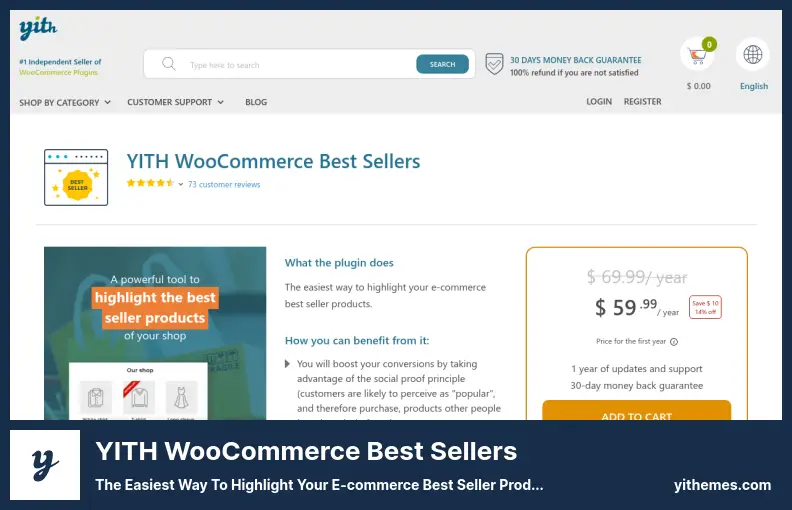 YITH WooCommerce Best Sellers Plugin - The Easiest Way to Highlight Your E-commerce Best Seller Products