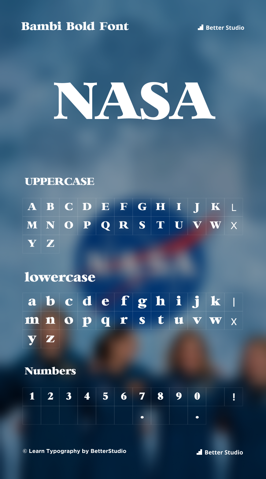 what font does nasa use