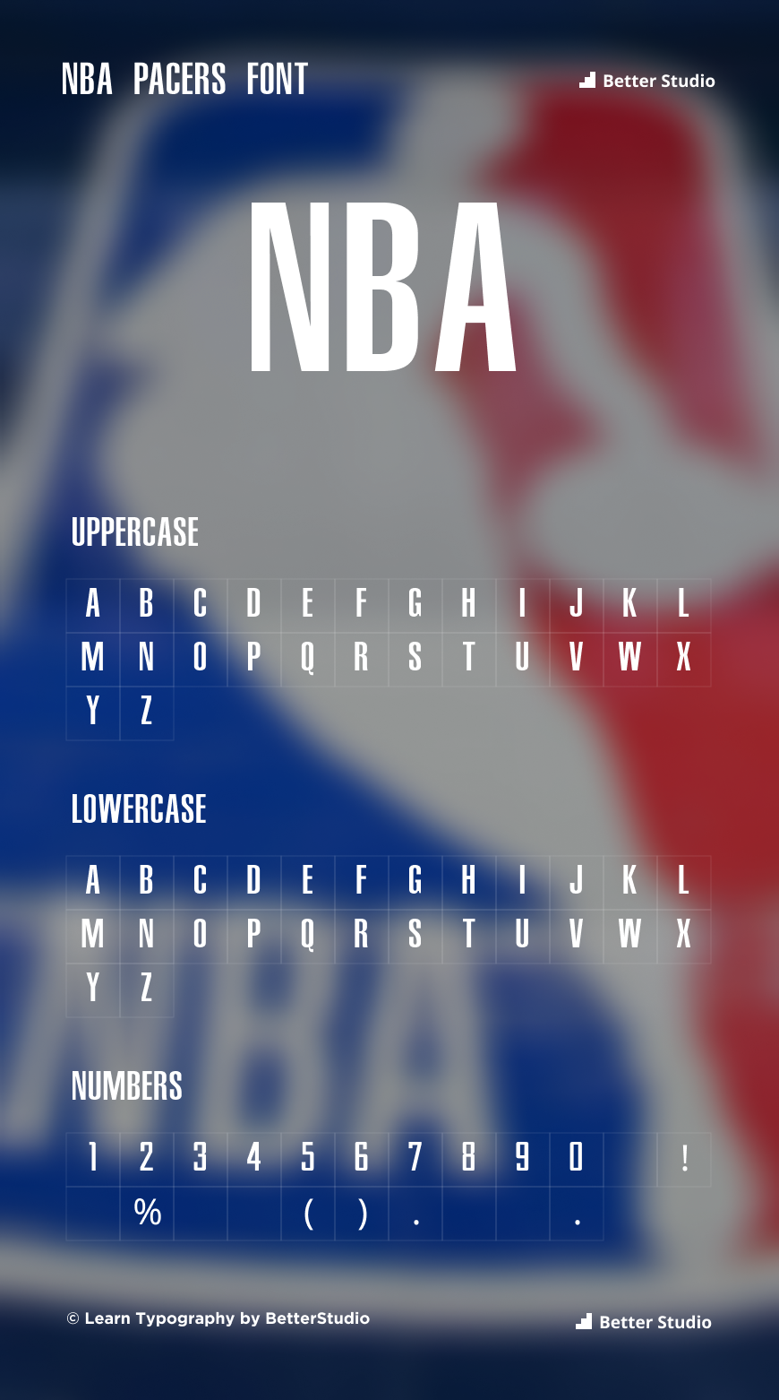 NBA Font Download Free Font & Logo