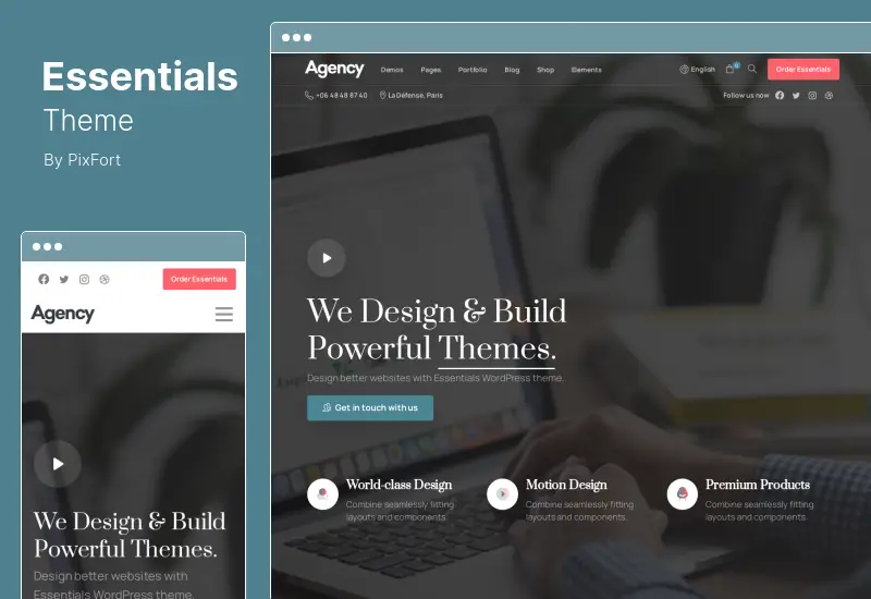 Essentials Theme - Multipurpose WordPress Theme