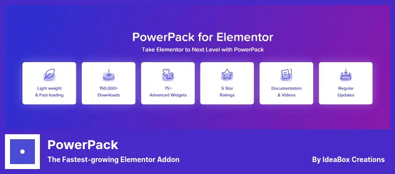 PowerPack Plugin - The Fastest-growing Elementor Addon