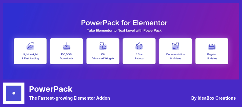 PowerPack Plugin - The Fastest-growing Elementor Addon