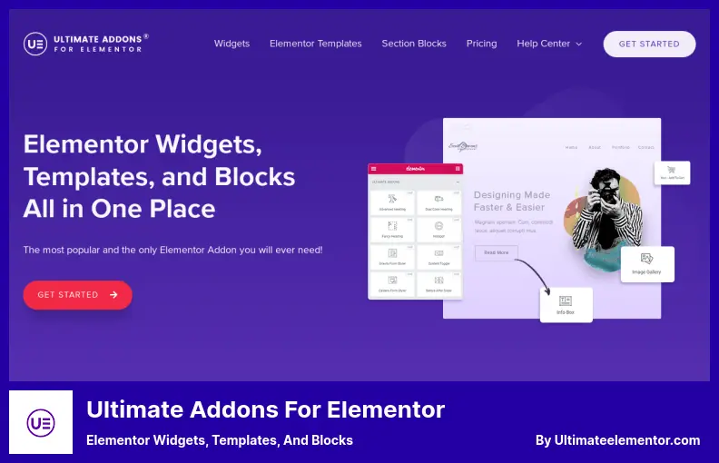 Ultimate Addons for Elementor Plugin - Elementor Widgets, Templates, and Blocks