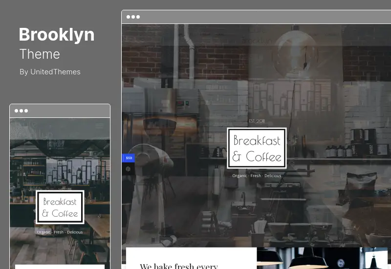 Brooklyn Theme - Creative Multipurpose Responsive WordPress Theme