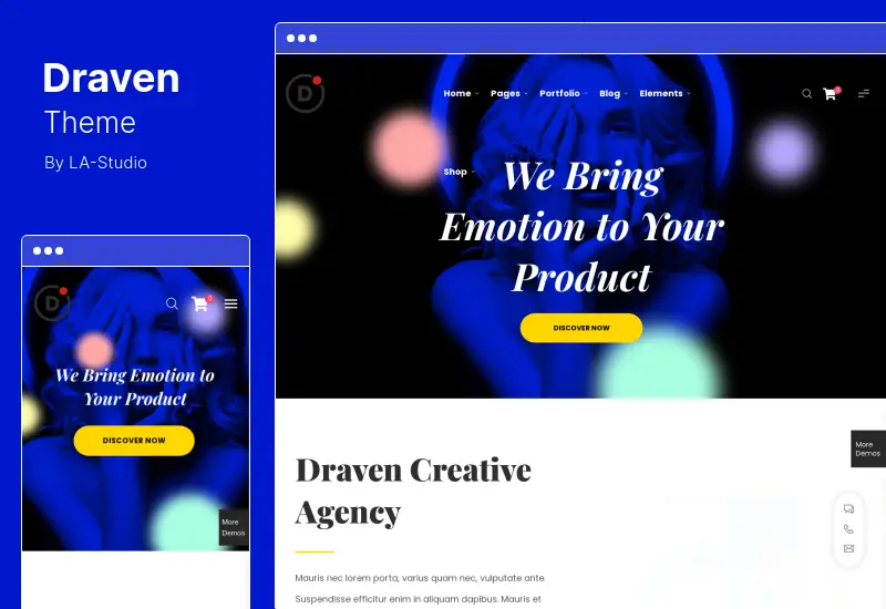 Draven Theme - Multipurpose Creative WordPress Theme