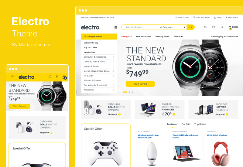 Electro Theme - Electronics Store WooCommerce Theme