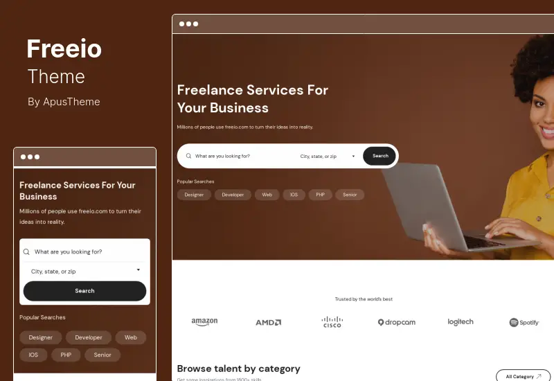 Freeio Theme - Freelance Marketplace WordPress Theme