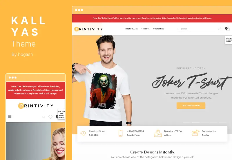 KALLYAS Theme - Creative eCommerce Multipurpose WordPress Theme