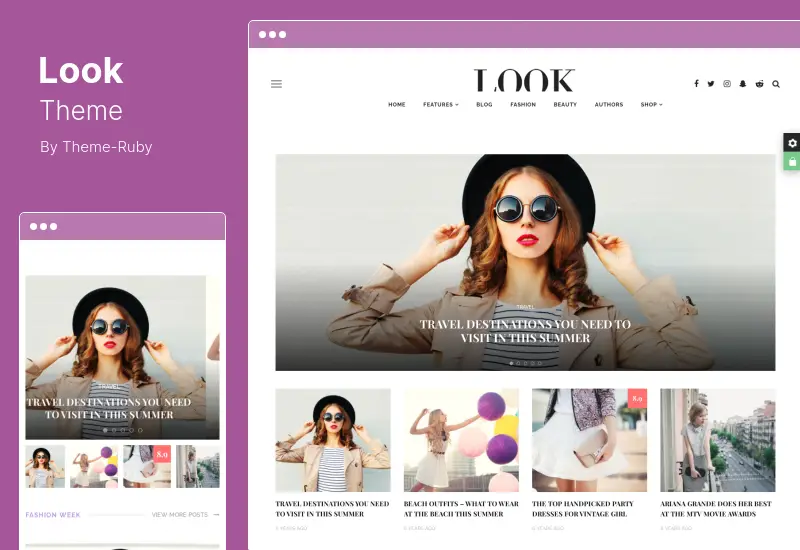 Look Theme - Minimal Magazine and Blog WordPress Theme