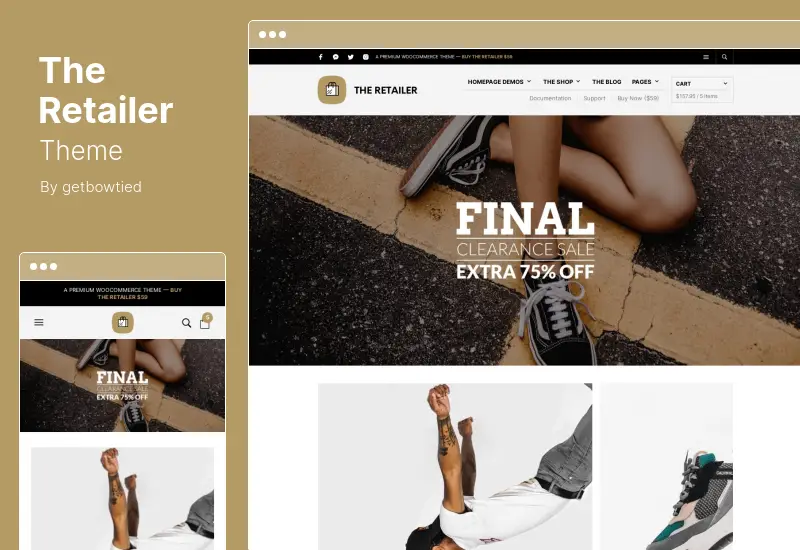 The Retailer Theme - Featured, Top Selling Multipurpose WooCommerce Theme