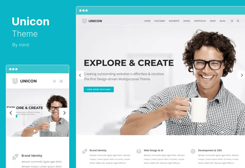 Unicon Theme - Design Driven Multipurpose WordPress  Theme