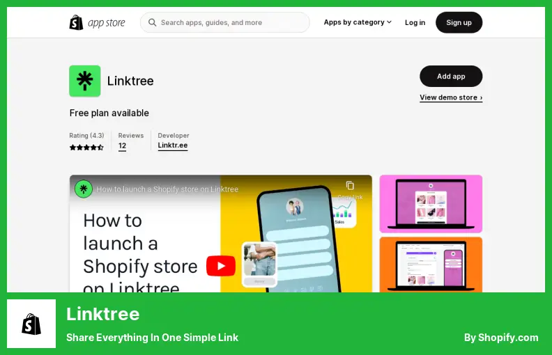 Linktree - Share Everything in One Simple Link