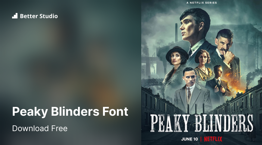 Peaky Blinders Font Download Free Font Now 