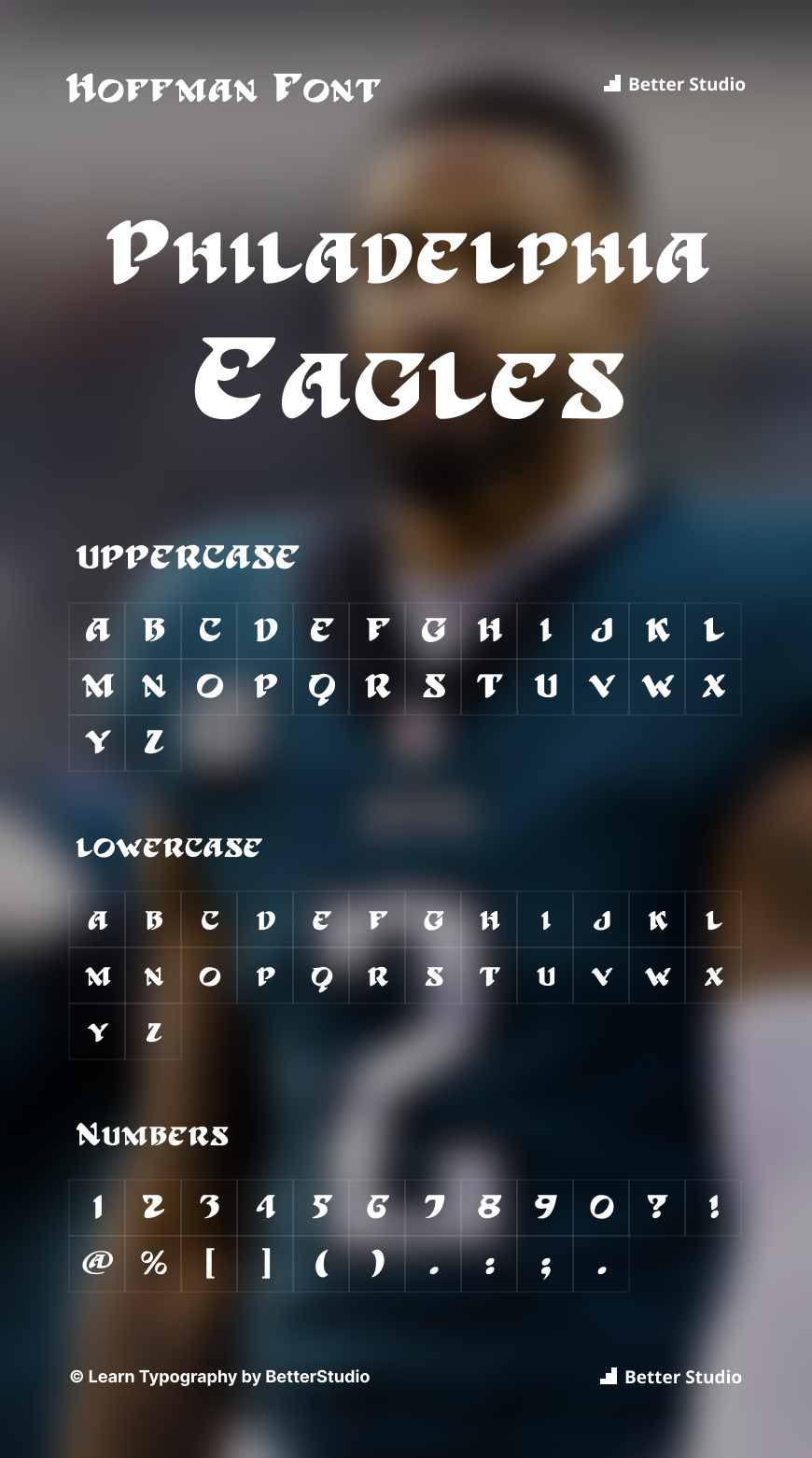 Download Philadelphia Eagles Font - Colaboratory