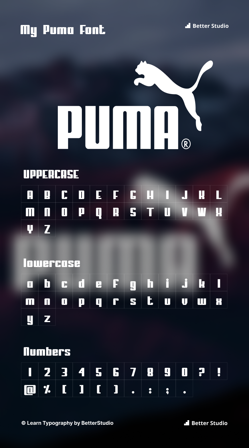 Opnemen weduwnaar Immuniseren Puma Font: Download Free Font & Logo