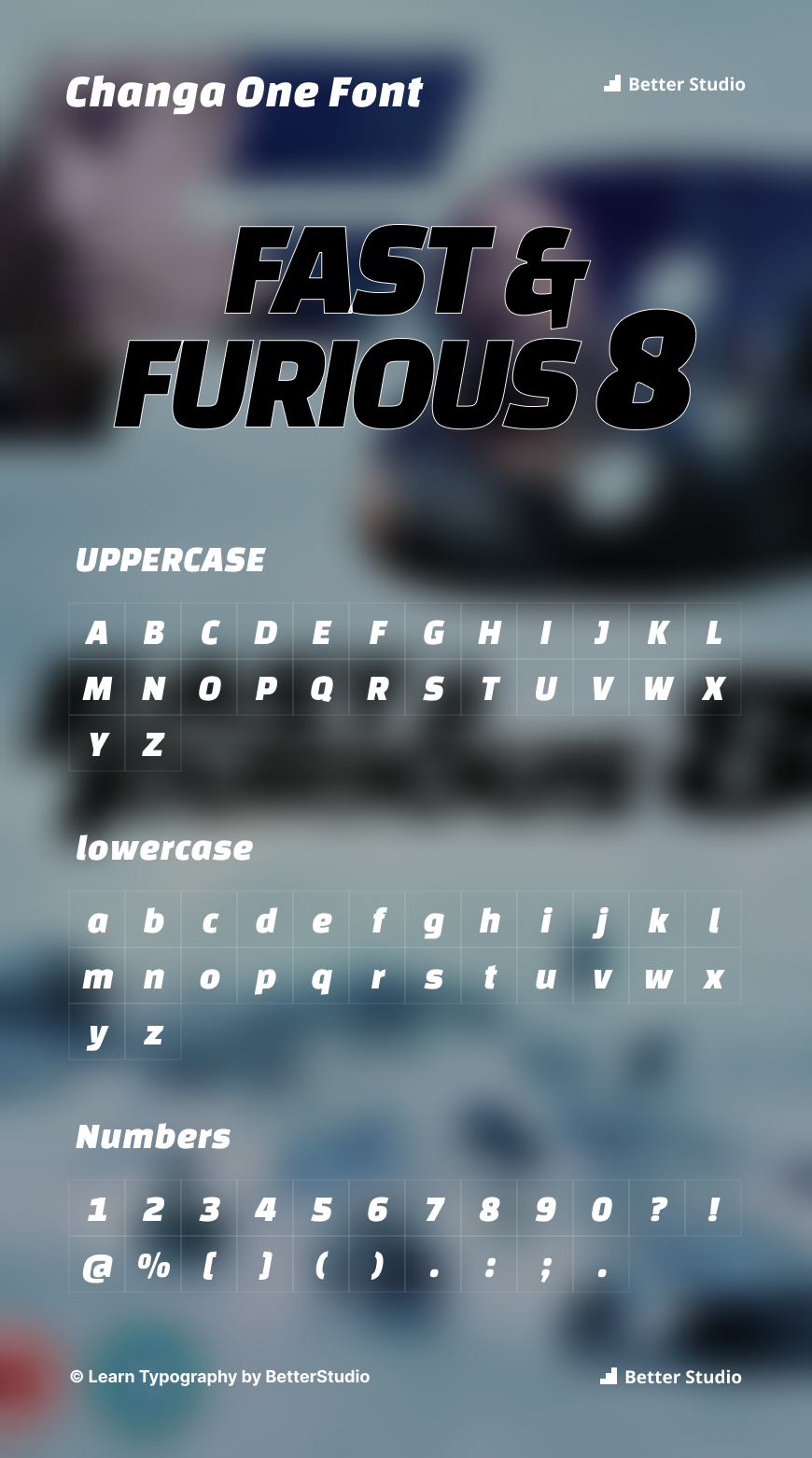 fast and furious logo font