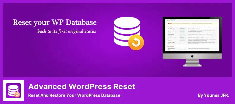 Advanced WordPress Reset Plugin - Reset and Restore Your WordPress Database