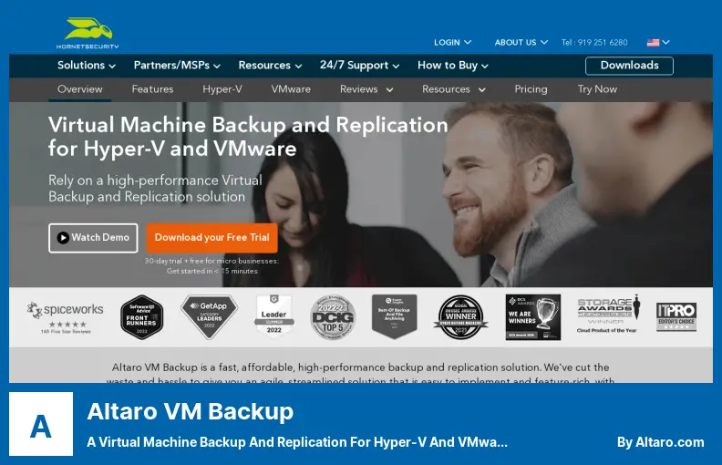 Altaro VM Backup - A Virtual Machine Backup and Replication for Hyper-V and VMware