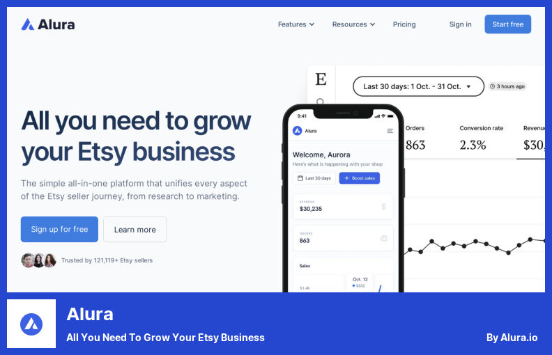 Alura - All You Need to Grow Your Etsy Business