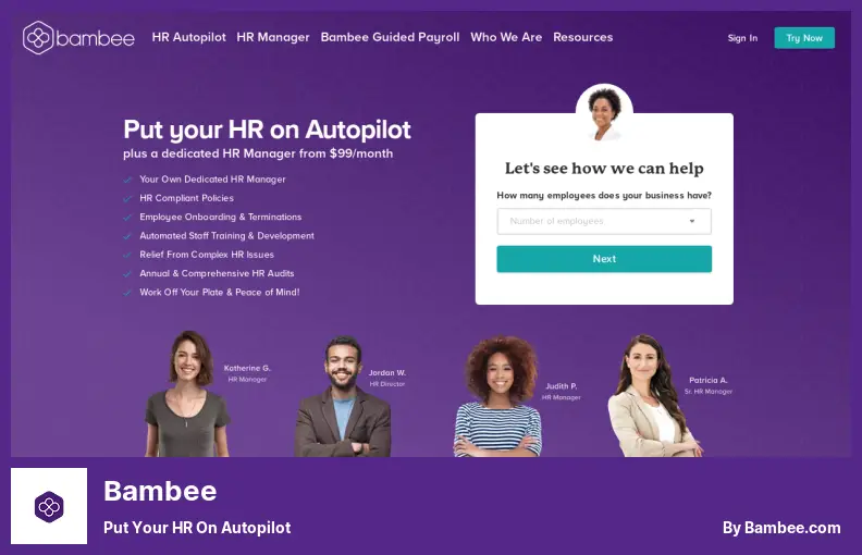 Bambee - Put Your HR On Autopilot