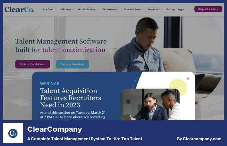 ClearCompany - A Complete Talent Management System to Hire Top Talent