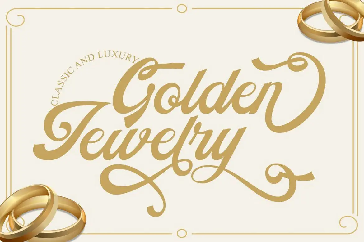 Golden Jewelry - 