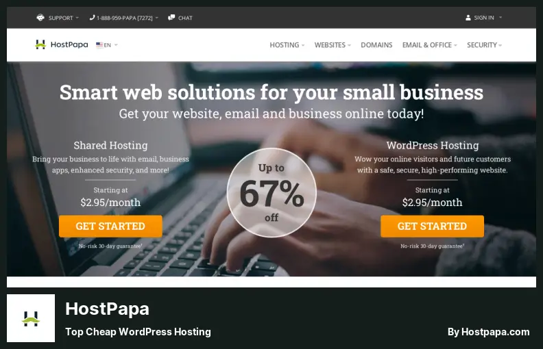 HostPapa - Top Cheap WordPress Hosting