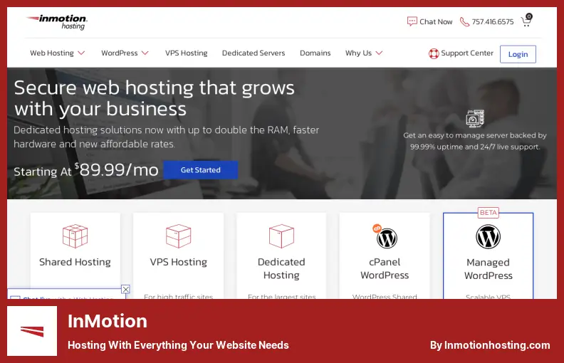 InMotion - Hosting With Everything Your Website Needs