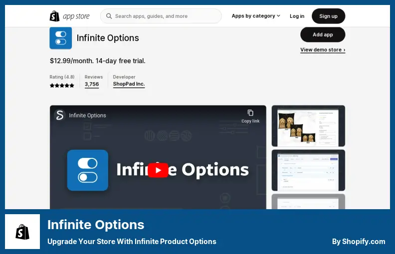 Infinite Options - Upgrade Your Store With Infinite Product Options