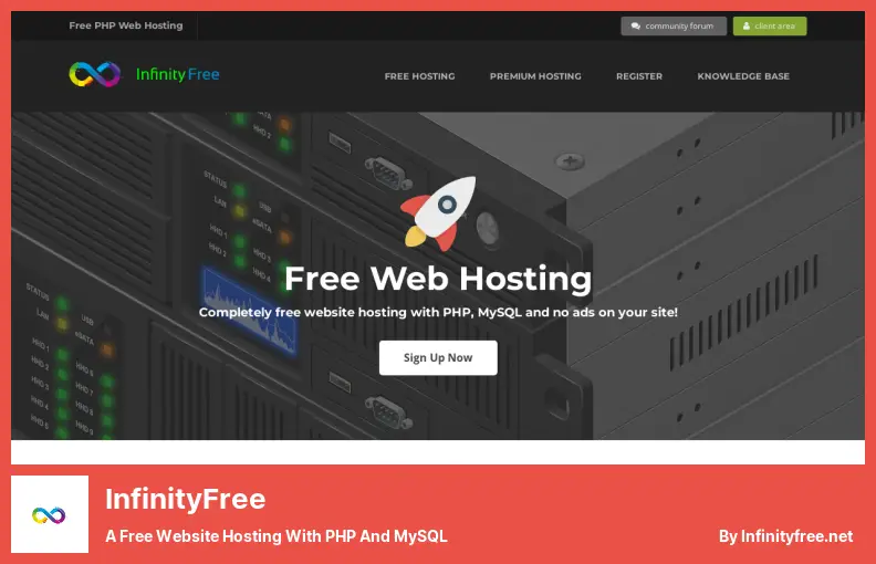 InfinityFree - a Free Website Hosting With PHP and MySQL