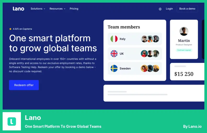 Lano - One Smart Platform to Grow Global Teams