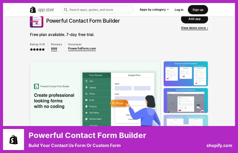 Powerful Contact Form Builder - Build Your Contact Us Form or Custom Form