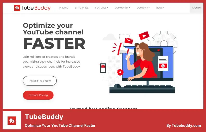 TubeBuddy - Optimize Your YouTube Channel Faster
